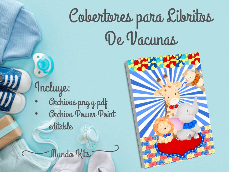 Libritos de Vacuna Animalitos Pack 1