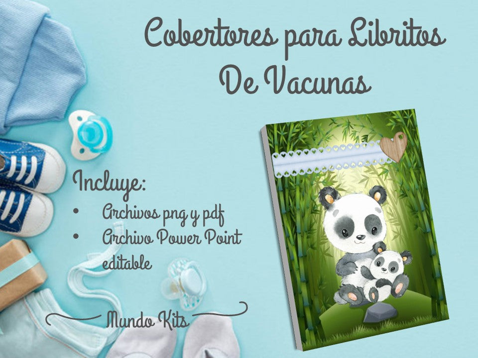 Libritos de Vacuna Animalitos Pack 1