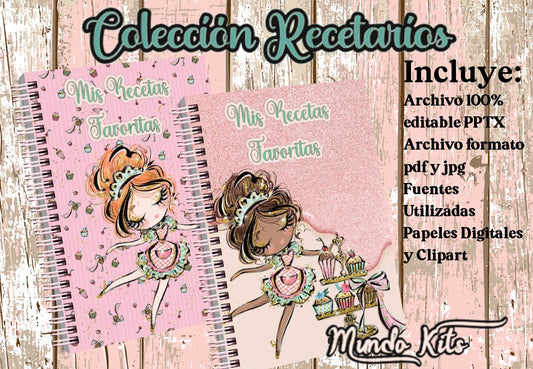 Recetarios Sweet - Colección 1