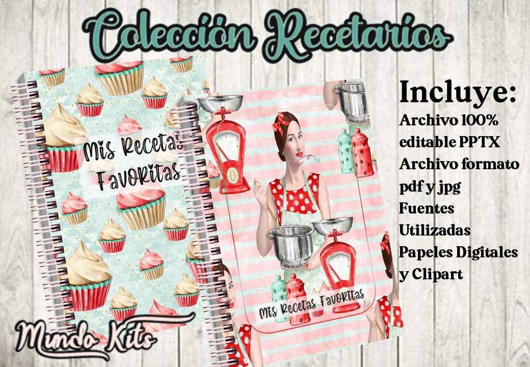 Recetarios Sweet - Colección 1