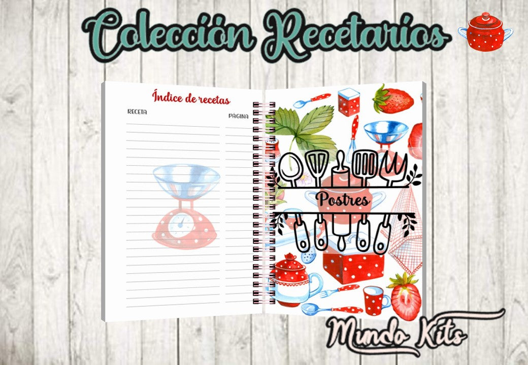 Recetarios Sweet - Colección 1