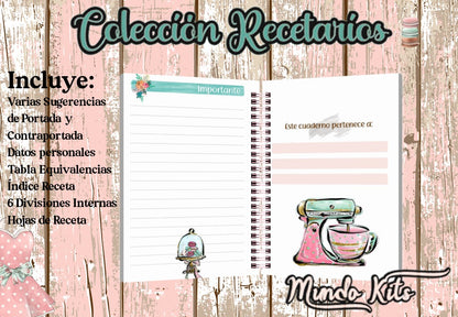 Recetarios Sweet - Colección 1