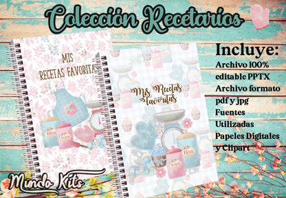 Recetarios Sweet - Colección 1