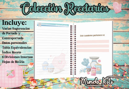 Recetarios Sweet - Colección 1