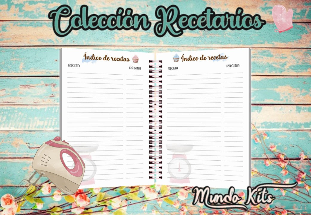 Recetarios Sweet - Colección 1