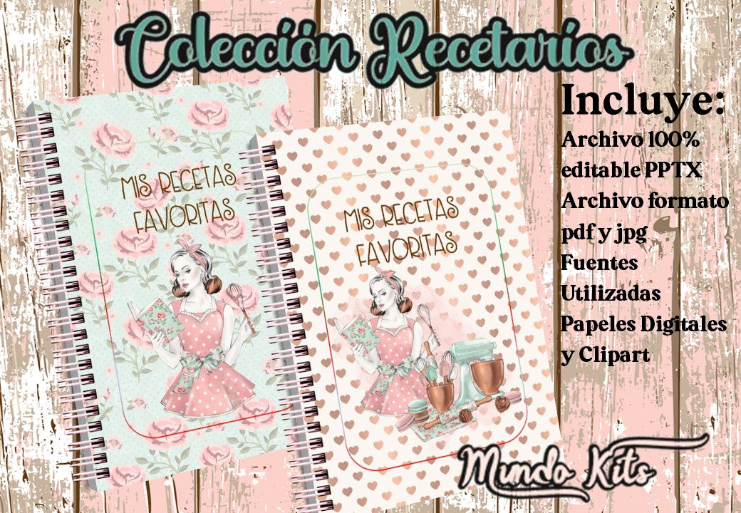 Recetarios Sweet - Colección 1