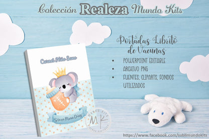 Libritos de Vacuna Colección Realeza - Pack 2