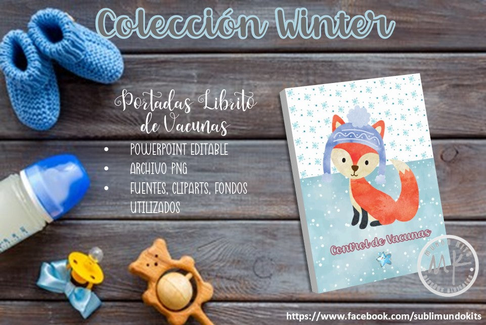 Libritos de Vacuna Colección Bosque - Pack 3