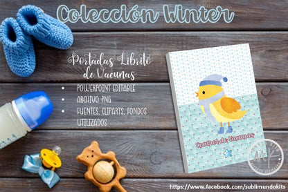 Libritos de Vacuna Colección Bosque - Pack 3