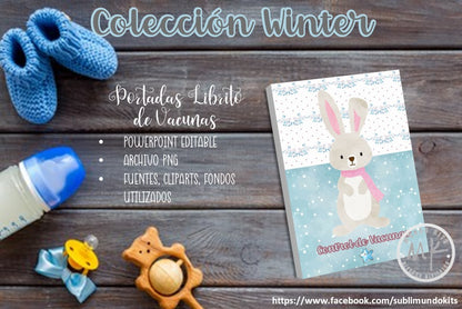 Libritos de Vacuna Colección Bosque - Pack 3