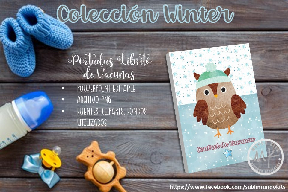 Libritos de Vacuna Colección Bosque - Pack 3