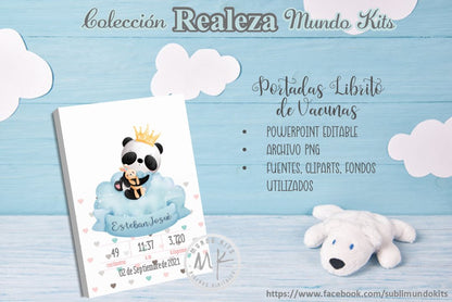 Libritos de Vacuna Colección Realeza - Pack 2