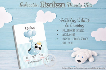 Libritos de Vacuna Colección Realeza - Pack 2