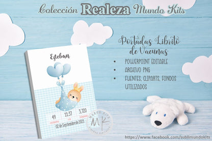 Libritos de Vacuna Colección Realeza - Pack 2