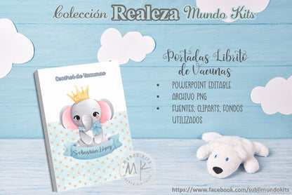 Libritos de Vacuna Colección Realeza - Pack 2