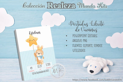 Libritos de Vacuna Colección Realeza - Pack 2